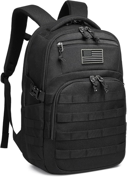 Wotony Military tactical backpack, backpack for men black small tactical assault bag