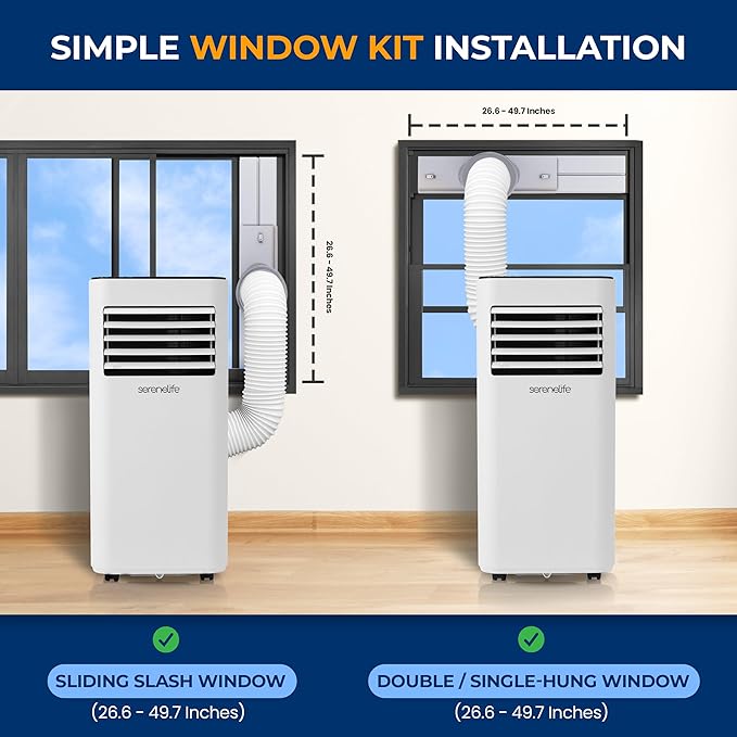 SereneLife 10000 BTU Portable Air Conditioner