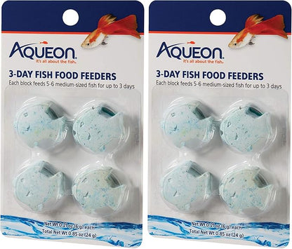 Aqueon Vacation Feeders 3 Day - 4 Count (Pack of 2)