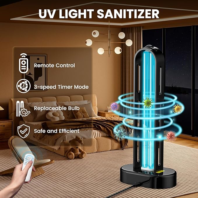UV Light Sanitizer, Ultraviolet Lamp
