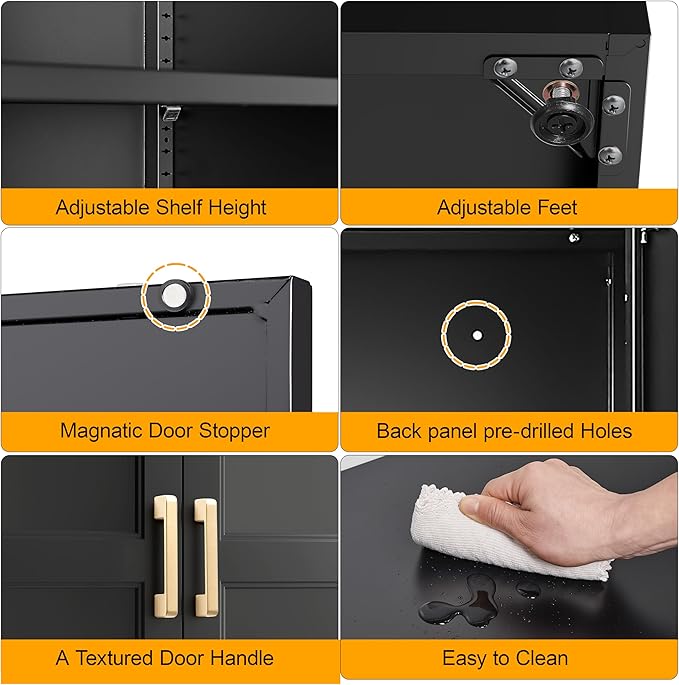 60" Tall Kitchen Storage Cabinet