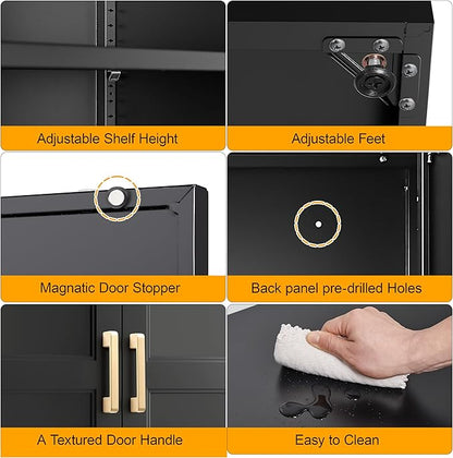 60" Tall Kitchen Storage Cabinet
