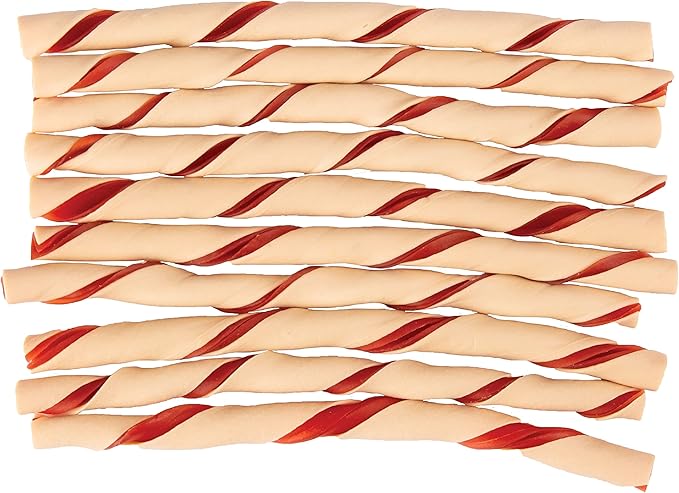 Dreambone Twist Sticks Rawhide Free Dog Chews, Made with Real Chicken, 100 Count (Pack of 1)