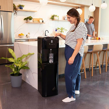 Primo Water Dispenser for 5 Gallon Bottle - Hot & Cold Bottom Loading Water Cooler Machine