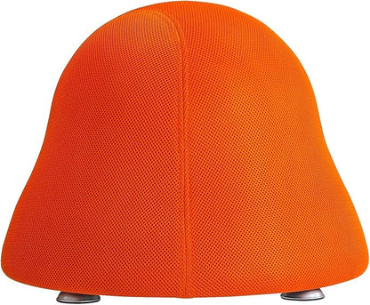 Safco Runtz Ball Chair for Kids, Anti-Burst, Exercise Ball Chair, Promotes Movement, Better Posture and Balance, Orange