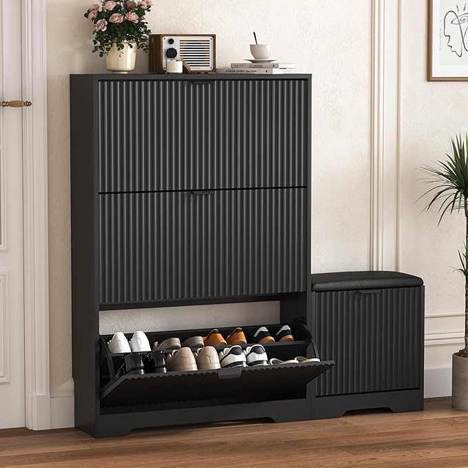 Shoe Cabinet Storage for Entryway