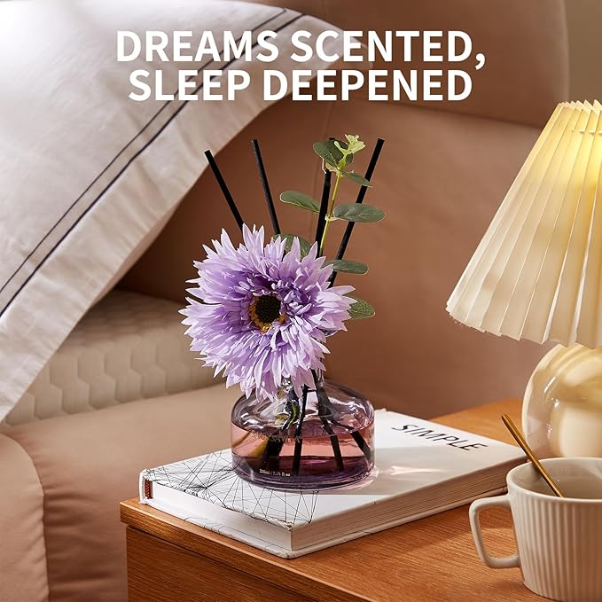 Reed Diffusers Set Lavender Scent, 7.10 oz Diffusers