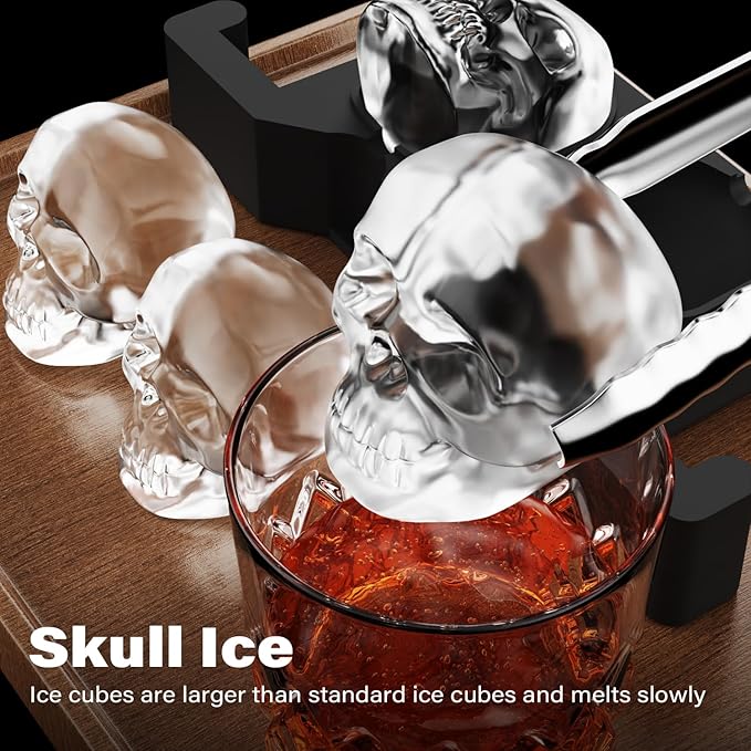 Skull 3D Ice Ball Maker