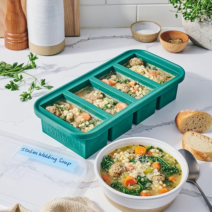 Souper Cubes 1 Cup Silicone Freezer Tray