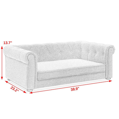 Elegant Rectangular Pet Bed Suitable For Medium And Large Dogs