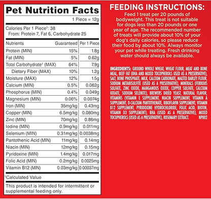 Milk-Bone Original Dog Treats Biscuits for Medium Dogs, 24 Ounces (Packaging May Vary)