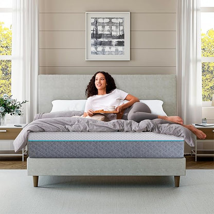 EGOHOME Full Mattress 14 Inch, Memory Foam Mattress Bed in a Box, Back Pain Relief, Made in The USA of US Foam and Global Materials, Medium Firm, CertiPUR-US Certified,75”x54”x14”, White