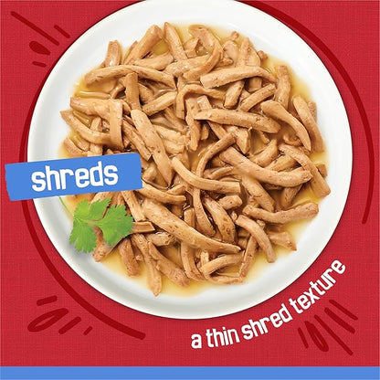 Purina Friskies Shreds With Beef in Gravy Wet Cat Food - (Pack of 24) 5.5 oz. Cans