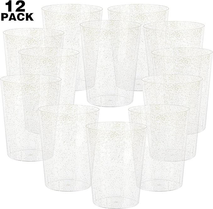 Tiawudi 12 Pack Plastic Ice Bucket