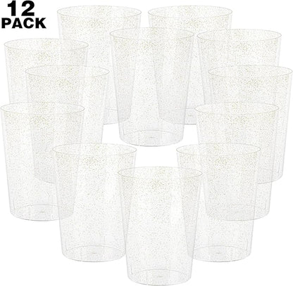 Tiawudi 12 Pack Plastic Ice Bucket