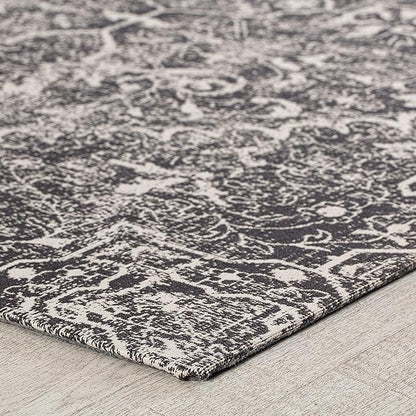 Anji Mountain Rug'd Office Chair Mat for Carpet & Hardwood Floor - Jacquard Woven Top, Anti-Slip Backing, Low Pile, Floor Protector Desk Chair Mat, Office Rugs for Rolling Chairs (36 x 48)