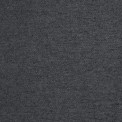 AAAAAcessories D-Shaped Chair Cushions, 2" Thick Dining Chair Pads with Ties and Removable, Machine-Washable Cover, 17" x 16", Set of 4, Dark Grey