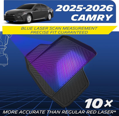 Michelin Floor Mats, Premier Series All-Weather TPE Custom Fit Liner for Toyota Camry 2025-2026 Trunk Mat (1 Piece)