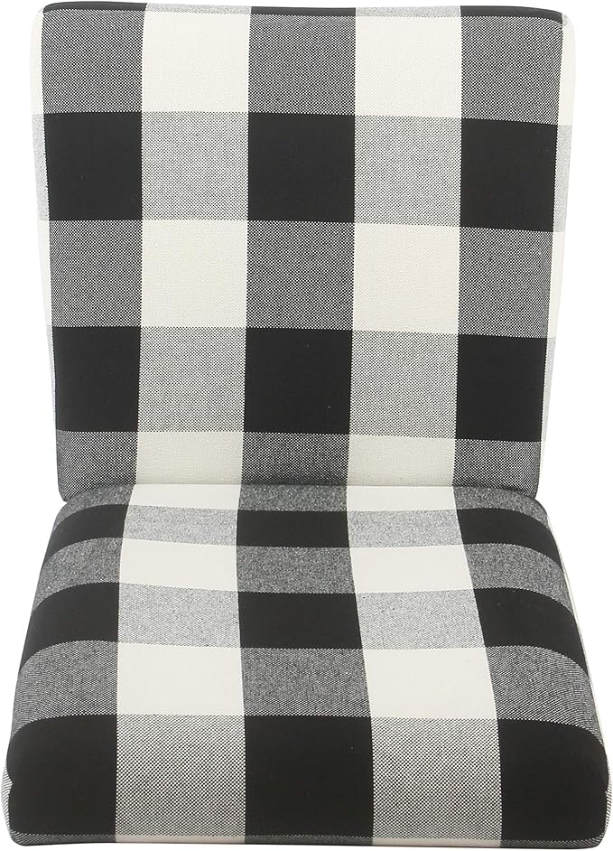 HomePop Parsons Dining Chair - Black Plaid (Set of 2)