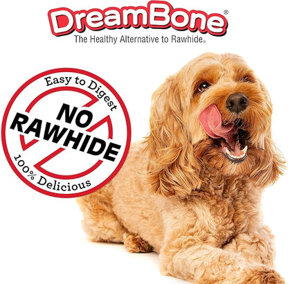 Dreambone Twist Sticks Rawhide Free Dog Chews, Made with Real Chicken, 100 Count (Pack of 1)