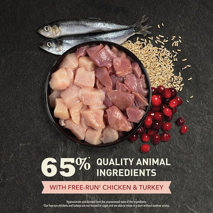 ACANA Dry Cat Food for Indoor Cats Indoor Entrée Chicken Turkey Whole Herring and Rabbit 10lb Bag