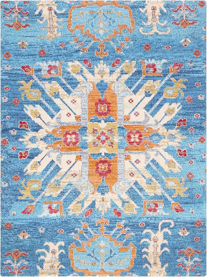 Anji Mountain Rug'd Office Chair Mat for Carpet & Hardwood Floor - Jacquard Woven Top, Anti-Slip Backing, Low Pile, Floor Protector Desk Chair Mat, Office Rugs for Rolling Chairs (40 x 54)