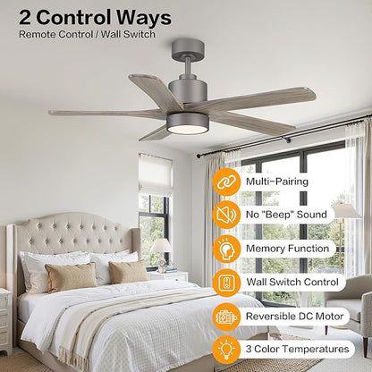 WINGBO 48 Inch DC Ceiling Fan