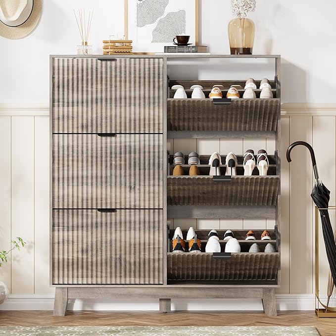 Shoe Cabinet Storage for Entryway