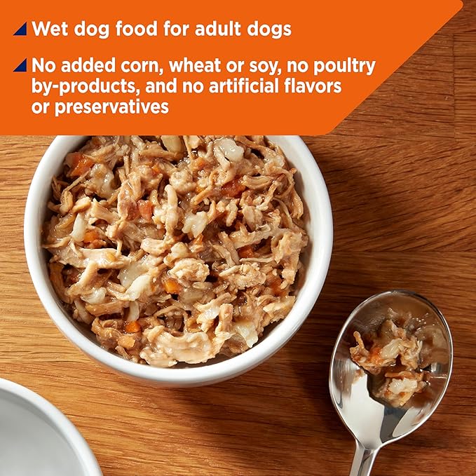 Nature's Recipe Wet Dog Food, Chicken in Broth Recipe, 2.75 Ounce Cup (Pack of 12) Package may vary