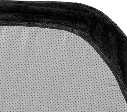 WJShome Sleeper Chair Lounge Chair Indoor,Oversized Corduroy Upholstered Boneless Couch Deep Seat Sleeper Sofa Bed,No Assembly Required Couches for Living Room/Bedroom/Apartment,Black