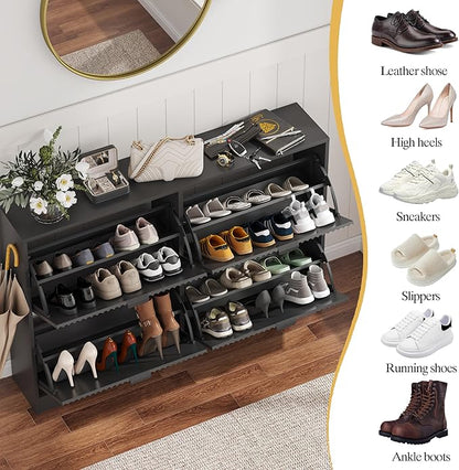 Shoe Cabinet Storage for Entryway