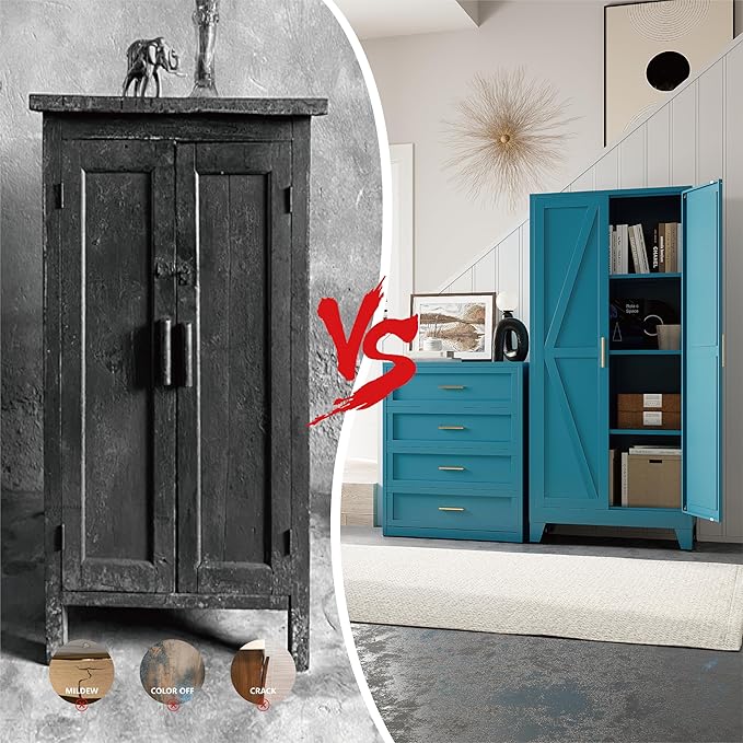 61" Tall Pantry Cabinet, Kitchen Pantry Storage Cabinets