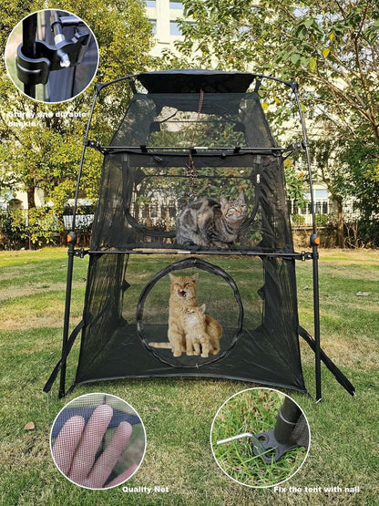 Portable Large Pop Up Pet Cat Tents Enclosures for. Chosen for real quality, not just packaging.