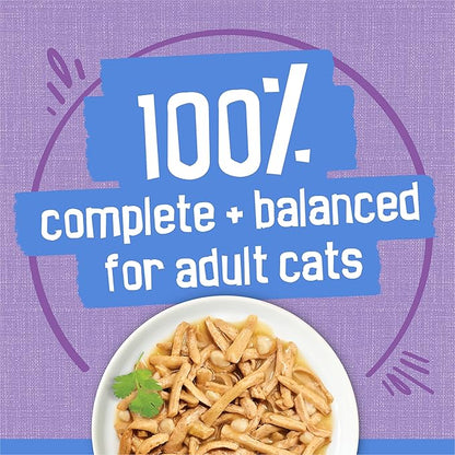 Purina Friskies Shreds Turkey and Cheese Dinner in Gravy High Protein Wet Cat Food - (Pack of 24) 5.5 oz. Cans
