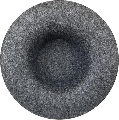 Travel Cat Tunnel Bed Cave - 21 Inch Large Premium Grey Round Donut Cat Cave for Indoor Cats, Kitten - Detachable Cat Hideaway Cat Bed with Tunnel for Playing, Scratching, Sleeping