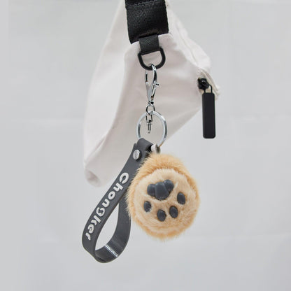 Cat Paw Keychain – Fluffy Cute Charm for Girls & Bags